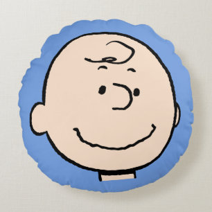 Coussins Ronds cacahuètes   A Charlie Brown Smile