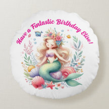 Cadeau d'anniversaire féerique de sirène aux coule