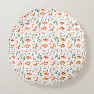 Coussins Ronds Cadeau d'anniversaire Poisson toute la journée