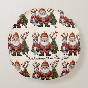 Coussins Ronds "Cadeau de cerf"