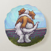 Coussins Ronds Cadeaux et accessoires St. Bernard (Dos)