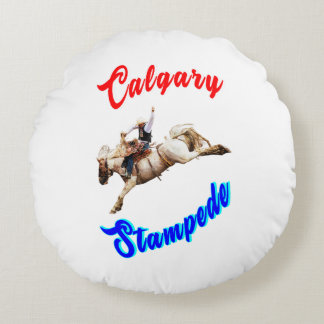 Coussins Ronds Calgary Canada Chevaux Juillet Riders Calgary Stam