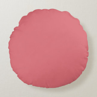 Coussins Ronds Candy pink (solid color) 