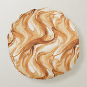 Coussins Ronds Caramel Hearts Christmas (Dos)