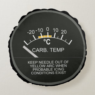 Coussins Ronds Carburateur de bord Gage de la température de l'ai