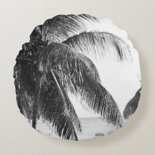 Coussins Ronds Caribbean Beach Bliss 10 #art #nature