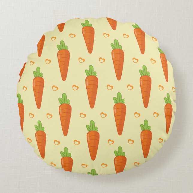 Coussins Ronds Carottes (Devant)