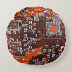 Coussins Ronds Carte circuit imprimé circuit orange PCB