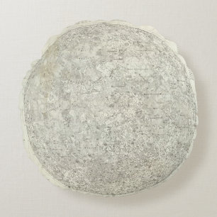 Coussins Ronds Carte de lune
