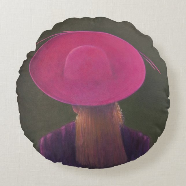Coussins Ronds Casquette rose 2014 (Devant)