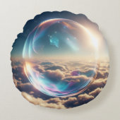 Coussins Ronds Celestial Bubble in the Sky (Devant)