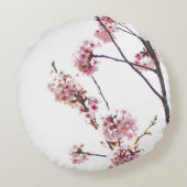 Coussins Ronds Cerisiers en fleurs (Dos)