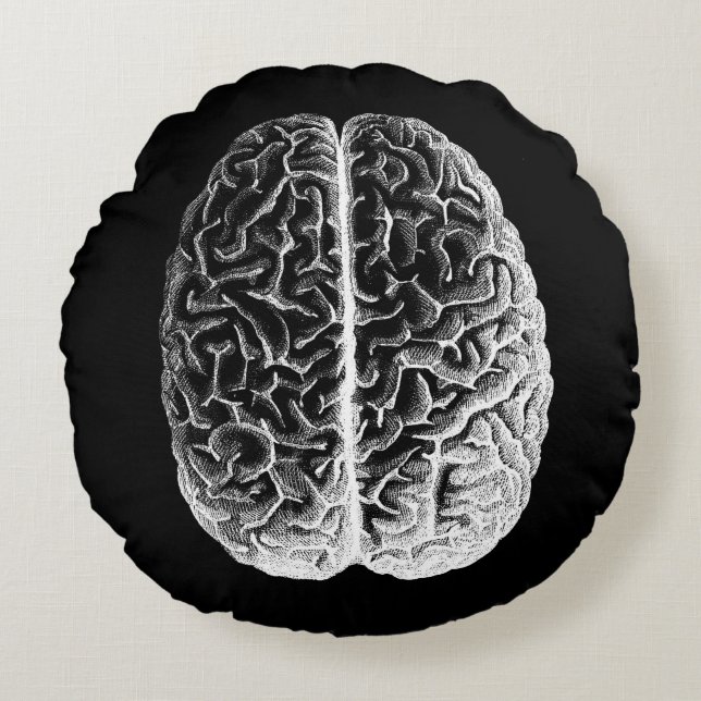 Coussins Ronds Cerveaux ! (Devant)