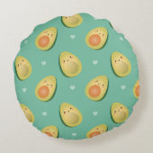 Coussins Ronds C'est drôle, j'aime Vous, évitons l'anniversaire (Dos)