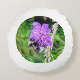 Coussins Ronds Chaque fleur compte