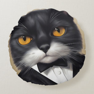 Coussins Ronds Chat intelligent