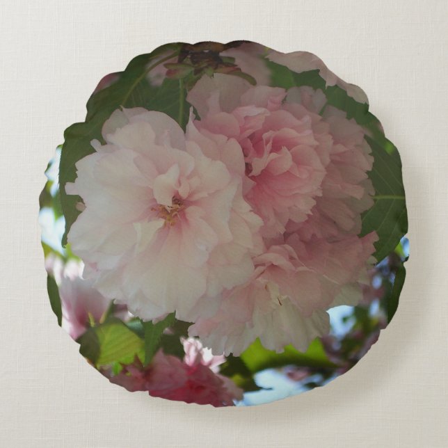 Coussins Ronds Cherry Tree I Spring Floral (Devant)