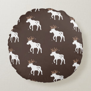 Coussins Ronds Chic scandinave : Motifs Vintages sans couture