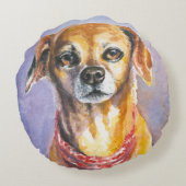 Coussins Ronds Chien 2 (Dos)