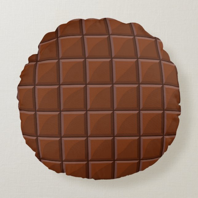 Coussins Ronds Chocolat du lait (Devant)