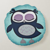 Coussins Ronds Chouette (Dos)