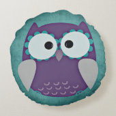 Coussins Ronds Chouette (Dos)