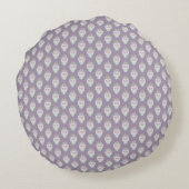 Coussins Ronds Chouette Oracle Pastel Purple (Dos)