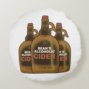 Coussins Ronds Cidre de haricot