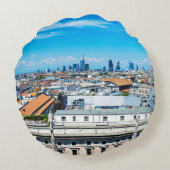 Coussins Ronds Ciel de Milan (Dos)