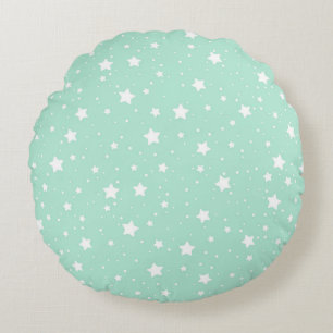 Coussins Ronds Ciel Étoilé Scintillant Motif