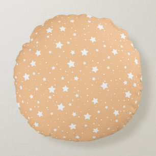 Coussins Ronds Ciel Nocturne Étoilé Pailleté Motif