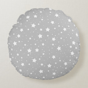 Coussins Ronds Ciel Nocturne Étoilé Pailleté Motif