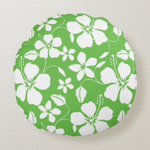 COUSSINS RONDS CITRON HULA HAWAIEN (HIBISCUS)