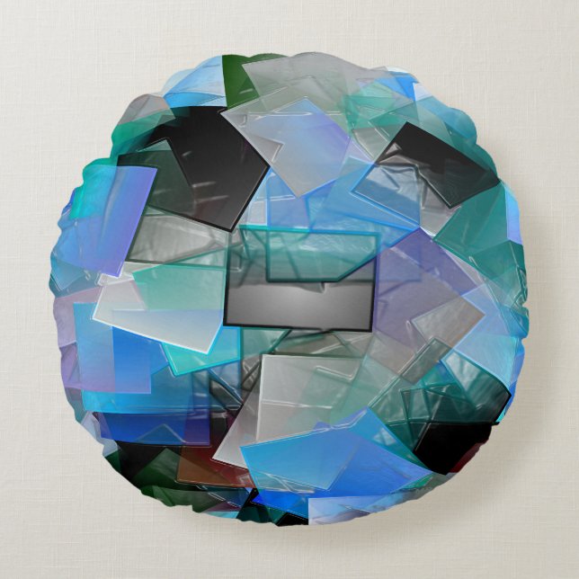 Coussins Ronds City Puddles....... (Devant)