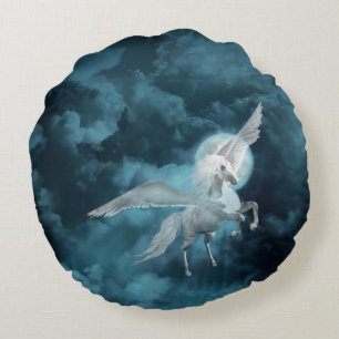 Coussins Ronds Clair de lune Pegasus