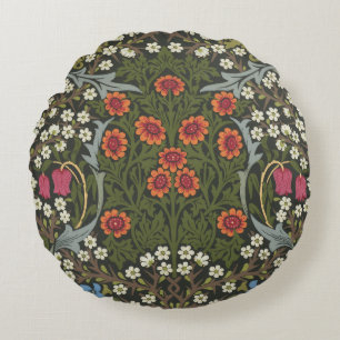 Coussins Ronds Classique de la Fleur de Jardin de William Morris 