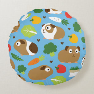 Coussins Ronds Cobayes et leurs festins
