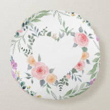 Cœur de fleur rose