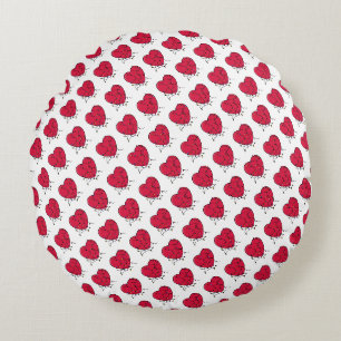 Coussins Ronds Coeur éclairé