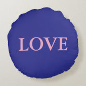 Coussins Ronds Coeurs de la Saint Valentin (Dos)