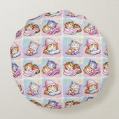 Coussins Ronds Cojín redondo - Gatito de Sueños (Dos)