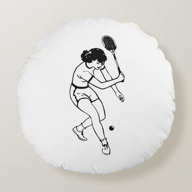 Coussins Ronds Cojin redondo tenista (Devant)