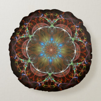 Coussins Ronds Collection d'art Abstraite