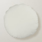 Coussins Ronds Colombe Blanche Uni (Dos)