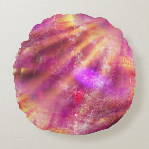 Coussins Ronds colorez le pourpre sans couture d'arrière - plan,