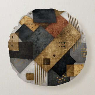 Coussins Ronds Conception abstraite