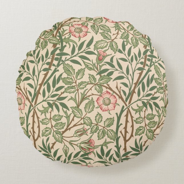 Coussins Ronds Conception "de Briar doux" pour le papier peint, (Devant)