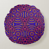 Conception de motif kaléidoscope chic rétro