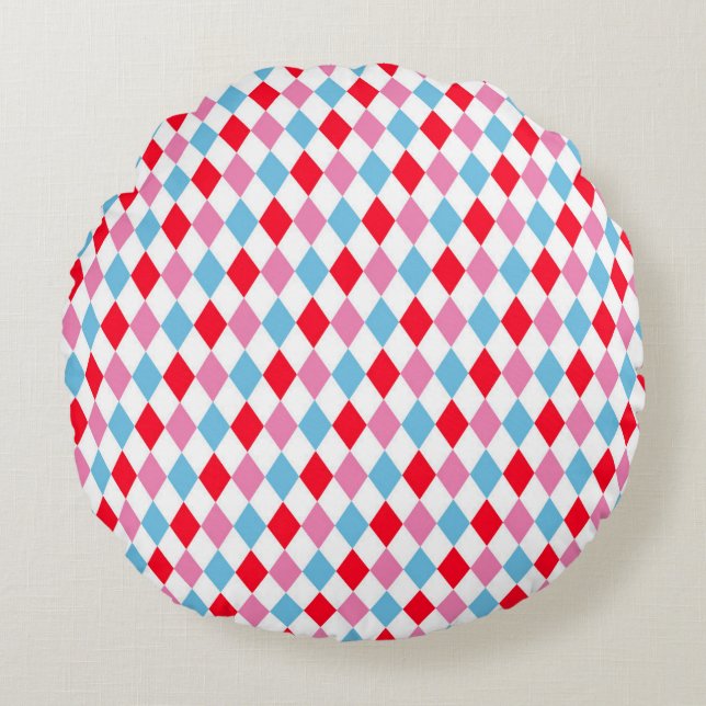 Coussins Ronds Conception de texture abstraite moderne  (Devant)