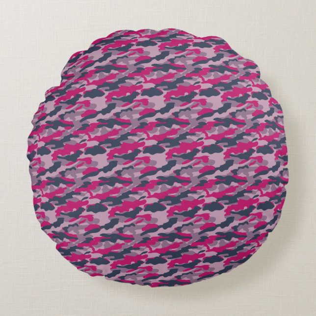Coussins Ronds Conception de texture abstraite moderne (Devant)